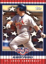 2008 Topps Opening Day Flapper Cards #AP Albert Pujols