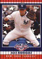 2008 Topps Opening Day Flapper Cards #AR Alex Rodriguez