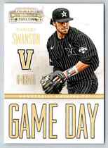 2015 Panini Contenders Game Day Tickets #1 Dansby Swanson