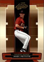 2005 Playoff Absolute Mem. Retail #18 Andy Pettitte