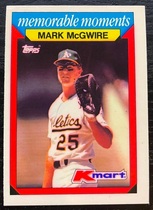 1988 Topps K-Mart #16 Mark McGwire