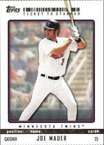 2009 Topps Ticket to Stardom Perforated #25 Joe Mauer