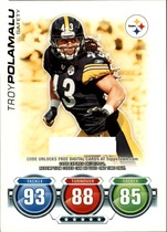 2010 Topps Attax Code Cards #32 Troy Polamalu