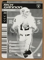 2001 NFL Showdown 1st Edition Monochrome #316 Rich Gannon