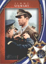 2009 Topps American Heritage Heroes Presidential Medal of Freedom #MOF15 Jimmy Stewart