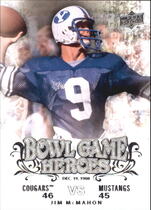 2011 Upper Deck College Legends Bowl Game Heroes #BGHJM Jim McMahon