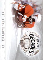 2011 Upper Deck College Legends Decades Best #DBEC Earl Campbell