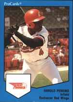 1989 ProCards Rochester Red Wings #1643 Harold Perkins