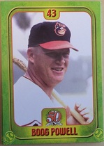 2004 Team Issue Maryland Lottery #43 Boog Powell