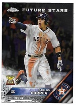 2017 Topps Chrome Update Topps All-Rookie Cup #TARC-17 Carlos Correa
