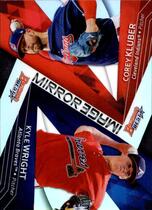 2017 Bowman Best Mirror Image #MI-14 Corey Kluber|Kyle Wright