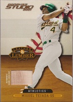 2001 Studio Leather and Lumber #LL-3 Miguel Tejada