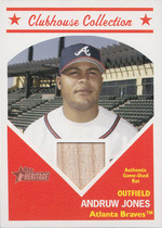 2008 Topps Heritage Clubhouse Collection Relics #AJ Andruw Jones