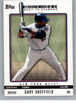 2009 Topps Ticket to Stardom Perforated #109 Gary Sheffield