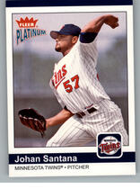 2004 Fleer Platinum #3 Johan Santana