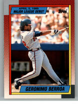 1990 Topps Debut 89 #17 Geronimo Berroa