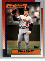 1990 Topps Debut 89 #19 Brian Brady