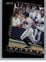 2000 Stadium Club Onyx Extreme #10 Andruw Jones