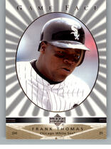 2003 Upper Deck Game Face #29 Frank Thomas