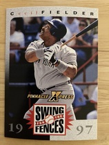 1997 Pinnacle X-Press Swing for the Fences #21 Cecil Fielder