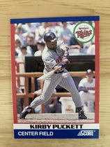 1991 Score 100 Superstars #7 Kirby Puckett