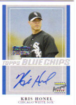 2003 Topps Blue Chips Autos #KH Kris Honel