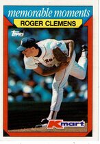 1988 Topps K-Mart #7 Roger Clemens