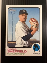 2022 Topps Heritage High Number #556 Justus Sheffield