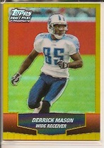 2004 Topps Draft Picks and Prospects Gold Chrome #35 Derrick Mason