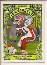 2013 Topps Archives 1000 Yard Club #25 Willis Mcgahee