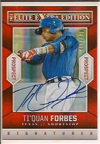 2014 Panini Elite Extra Edition Prospects Auto #39 Tiquan Forbes