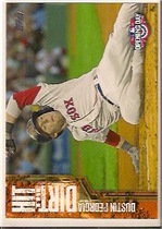 2015 Topps Opening Day Hit the Dirt #HTD-15 Dustin Pedroia