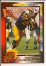 1992 Wild Card Red Hot Rookies Gold #19 Sean Gilbert