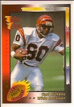 1992 Wild Card Red Hot Rookies Gold #26 Carl Pickens