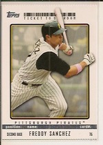 2009 Topps Ticket to Stardom Perforated #76 Freddy Sanchez