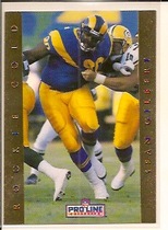 1992 Pro Line Portraits Rookie Gold #15 Sean Gilbert