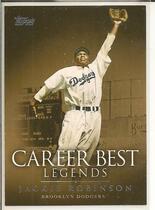 2009 Topps Legends of the Game Career Best #JR Jackie Robinson