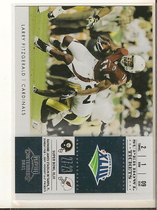 2011 Playoff Contenders Super Bowl Tickets #5 Larry Fitzgerald