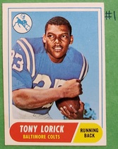 1968 Topps Base Set #204 Tony Lorick