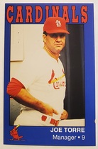1993 Team Issue St. Louis Cardinals Police #NNO Joe Torre