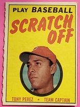 1971 Topps Scratch-Offs #NNO Tony Perez