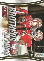 2014 Score Brothers in Arms Gold #BA27 San Francisco 49ers