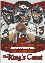 2014 Panini Crown Royale The Kings Court Red #1 Demaryius Thomas|Peyton Manning|Wes Welker