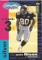 1995 Upper Deck Collectors Choice Crash the Game Silver #C25 Andre Rison