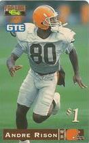 1995 Pro Line Phone Cards $1 #21 Andre Rison