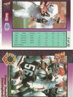 1992 Wild Card Field Force Silver #3 Tommy Vardell
