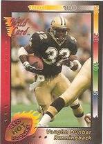 1992 Wild Card Red Hot Rookies Gold #17 Vaughn Dunbar