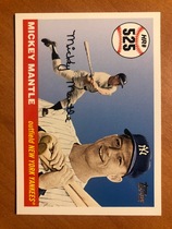 2008 Topps Mickey Mantle Home Run History #525 Mickey Mantle