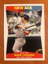 2009 Topps Heritage New Age Performers #NAP3 Mark Teixeira