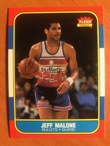 1986 Fleer Base Set #67 Jeff Malone